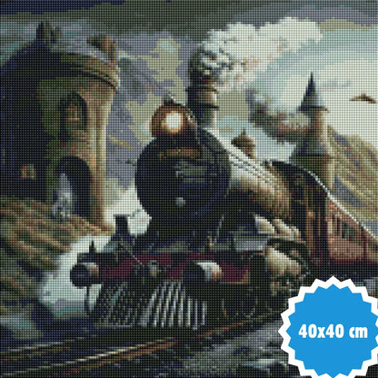 Diamond Painting Trein | Voertuigen | Volledig Dekkend